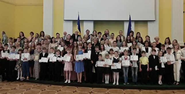 20-та церемонія вручення творчої стипендії Київського міського голови учням дитячих шкіл естетичного виховання